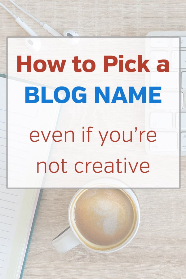 How to Pick a Blog Name, Even if You're Not Creative. Having trouble coming up with a name or title for you new blog? These tips and ideas will help you to find a great name and domain name available to register. Choose something that readers will remember so you don't miss out on traffic, Always go with a .com domain. Brainstorming ideas and more. #vitaldollar #blogging #bloggingtips #entrepreneur