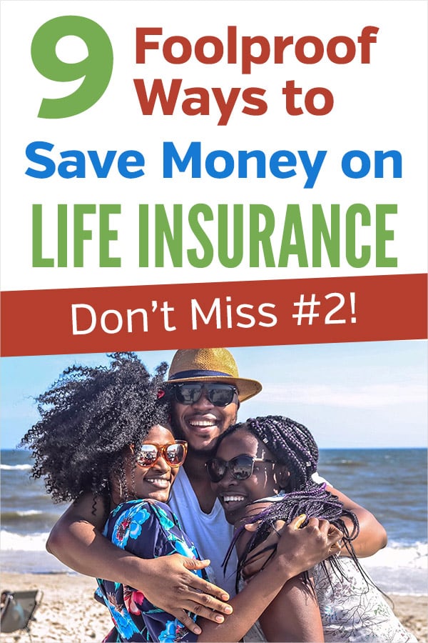 9 Foolproof Ways to Save Money on Life Insurance. Give your budget a break and plan to help your family and loved ones with a good term life insurance policy. These tips and ideas are great for saving on monthly premiums while still getting the coverage that you need. Be frugal and free up more room in the budget. Personal finance tips. #vitaldollar #savemoney #savingmoney #frugal #personalfinance #money