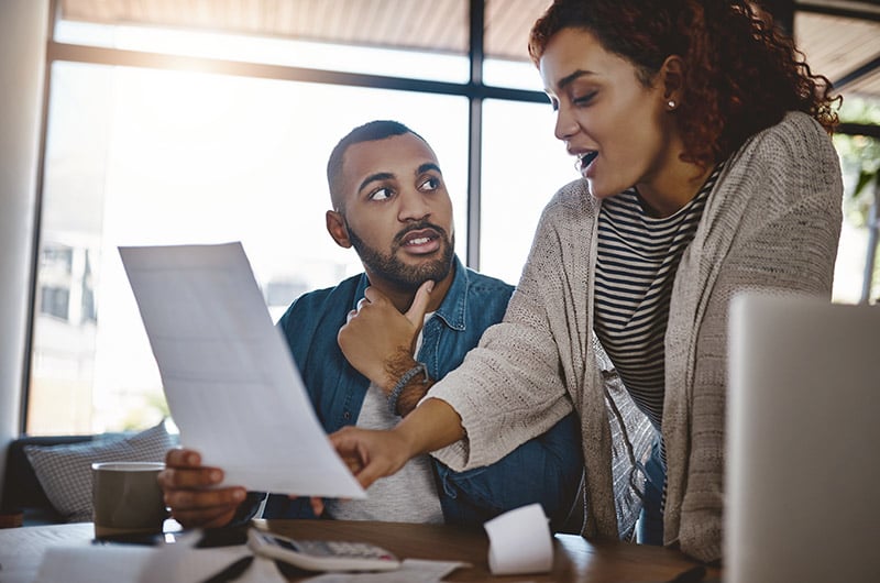 Couple Managing Their Finances